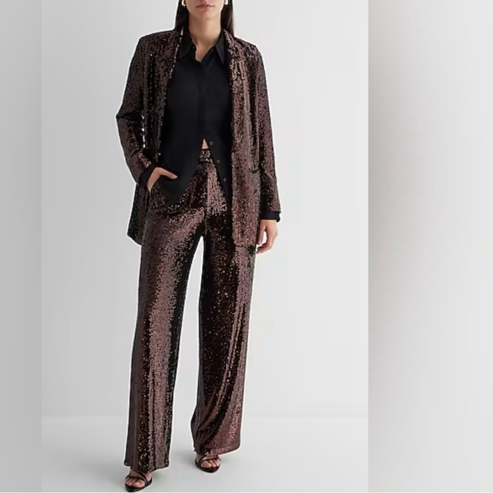NWT Express Sequin Blazer